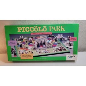 Vintage Piccolo Park Music Board Game Intempo Toys 1989 Cassette Tape COMPLETE